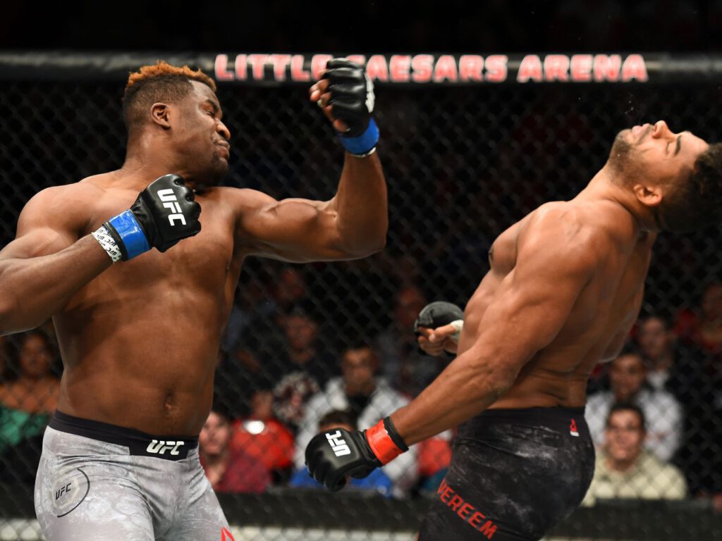 Ngannou vs Overeem