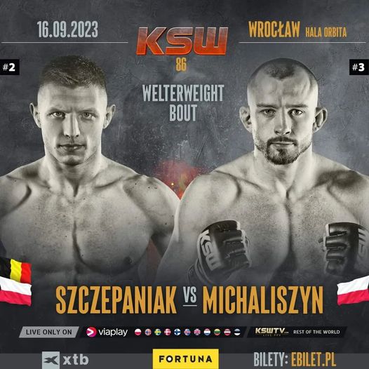 KSW 86L Szczepaniak vs Michaliszyn