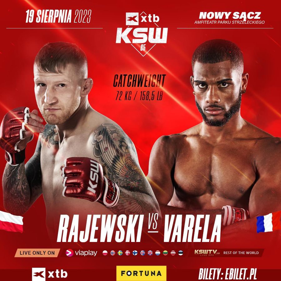 KSW 85: Rajewski vs Varela