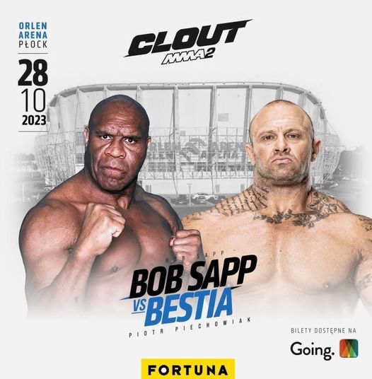 Bob Sapp vs Piotr Piechowiak na gali Clout MMA 2