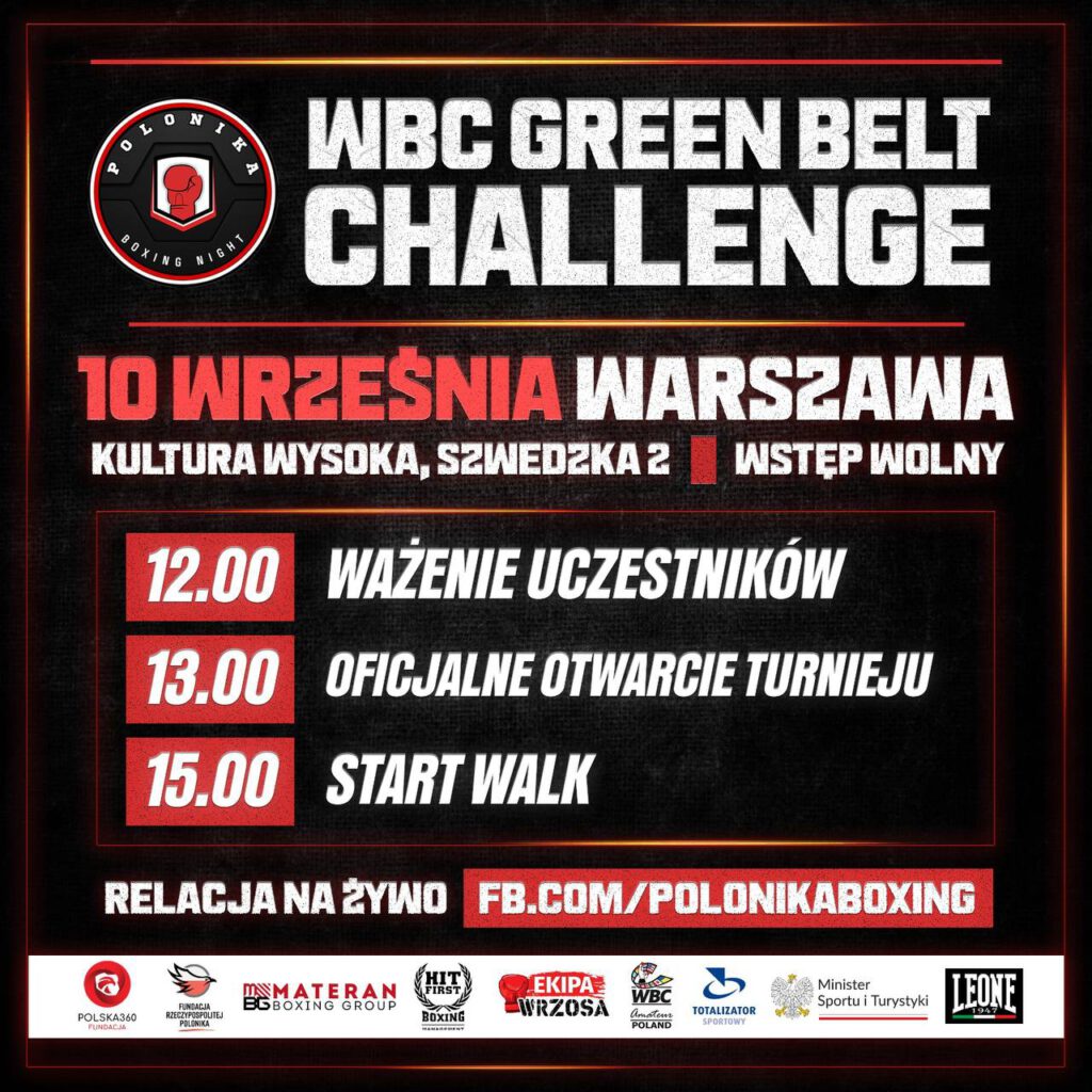 WBC Green Belt Challenge
Polonika Boxing Night