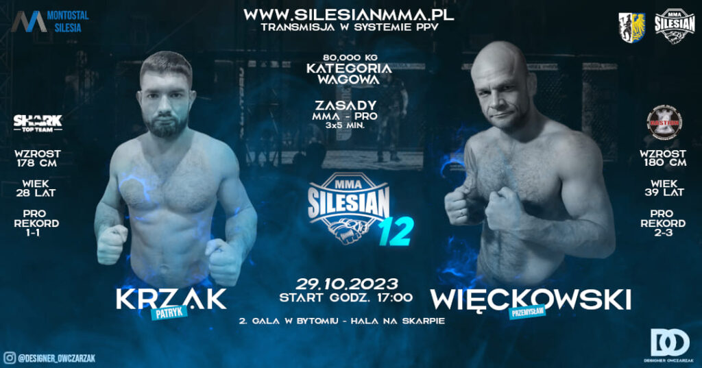 Karta walk gali Silesian MMA 12