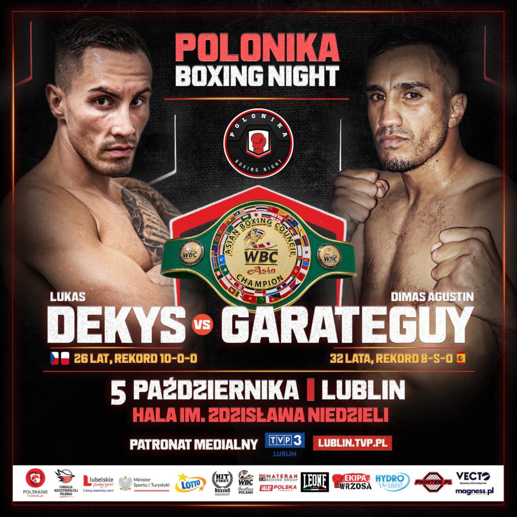 Polonika Boxing Night
Lukas Dekys vs Dimas Augustin Garateguy