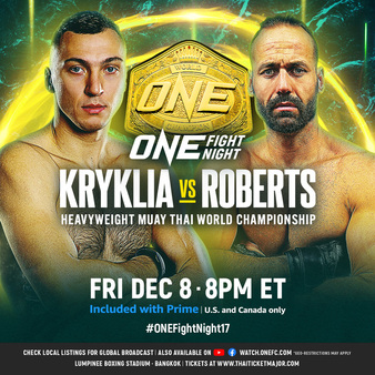 ONE Fight Night 17: Kryklia vs. Roberts