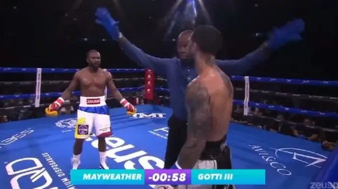 Mayweather JR. vs Gotti III