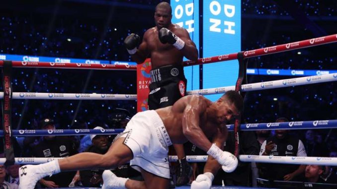 Joshua vs Dubois